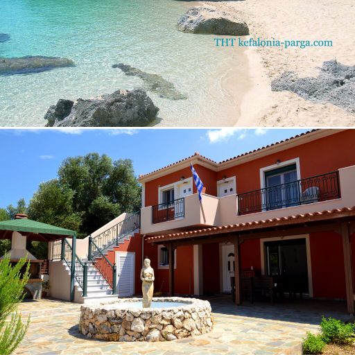 Kefalonia holidays: spacious 1 bedroom apartments near Pessada. Greece vacations.